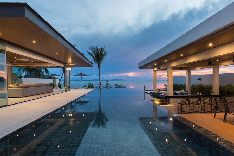 Sea Renity — villa at sunset